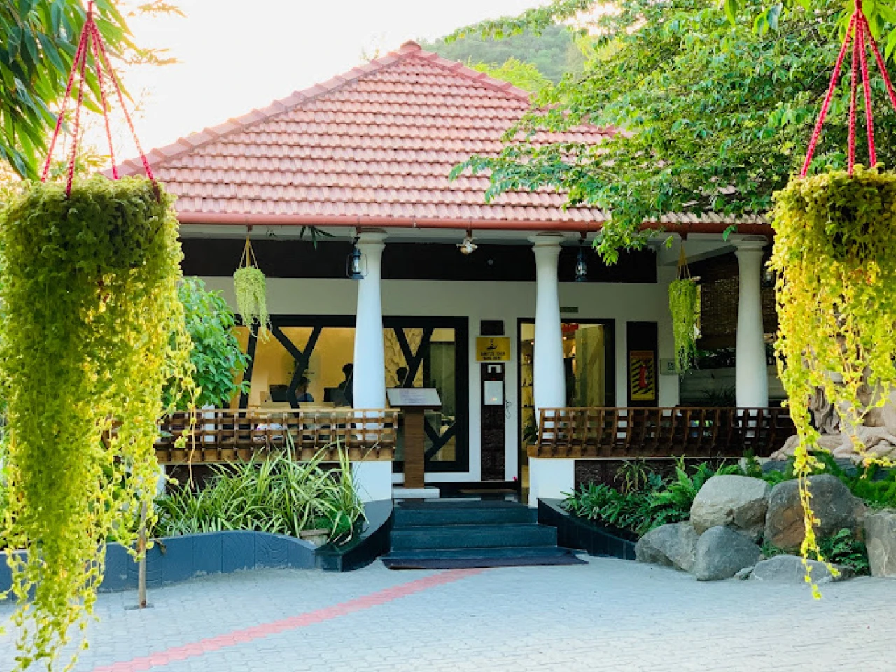 reception of SR Jungle Resort